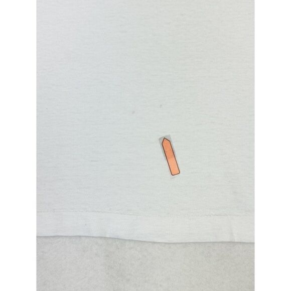 Vintage Kentucky Give Blood Center T-Shirt Large White Fun Run Single Stitch - Picture 8 of 11